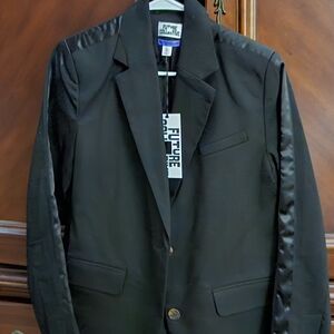 Future Collective Elegant Black Blazer